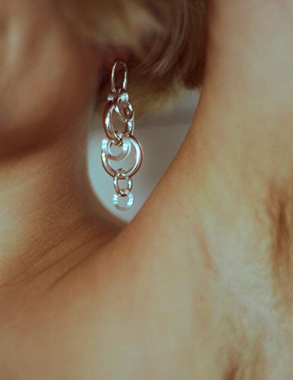 Rondo boucles d'oreilles